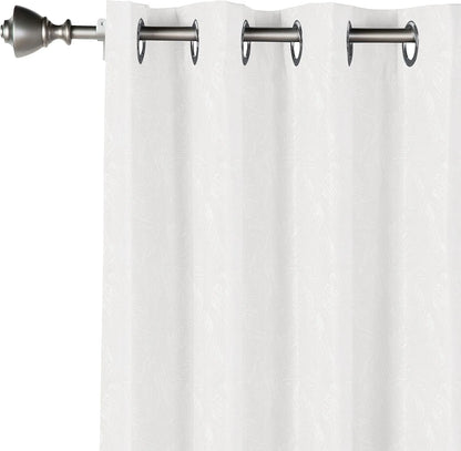 White Palm Leaf Pattern