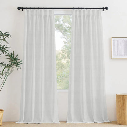 White Vertical Striped