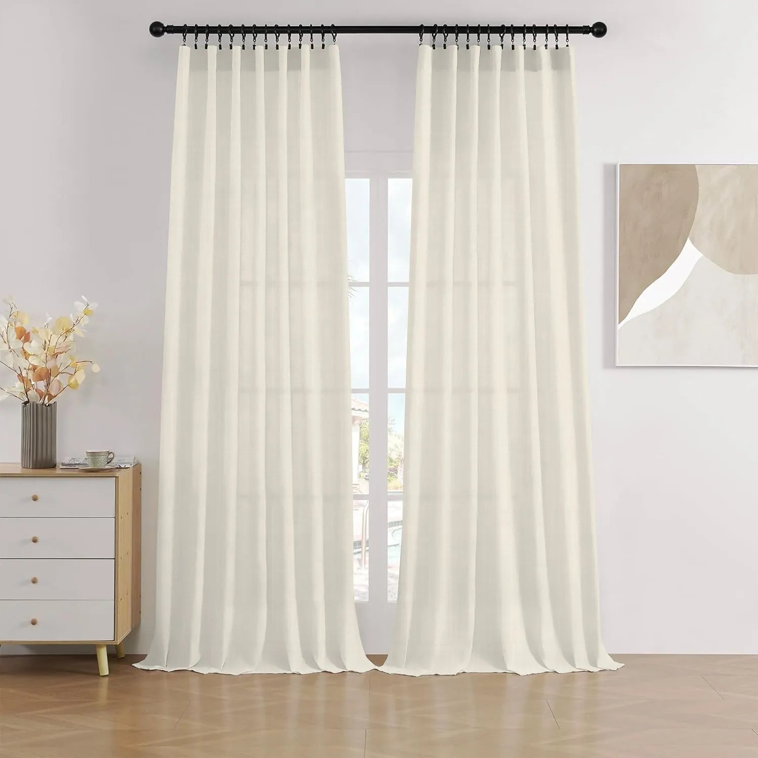 Ivory Feather Jacquard