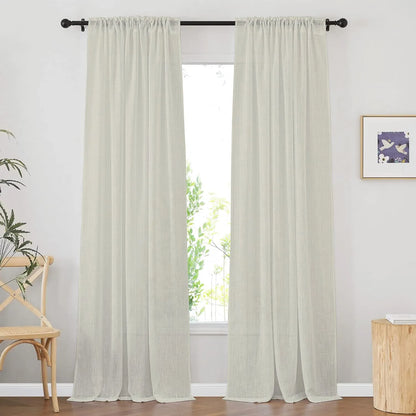 Ivory Vertical Striped