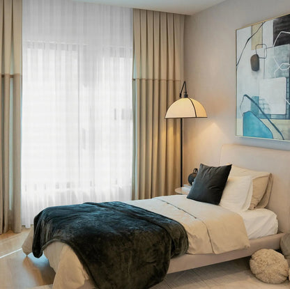 Ivory Vertical Striped