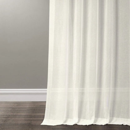 White Twill Striped