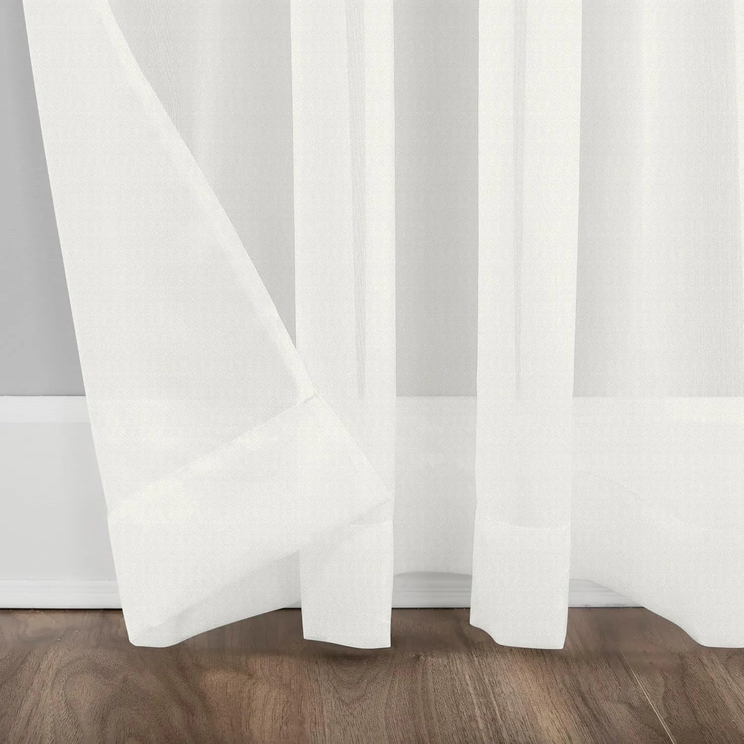 White Vertical Striped