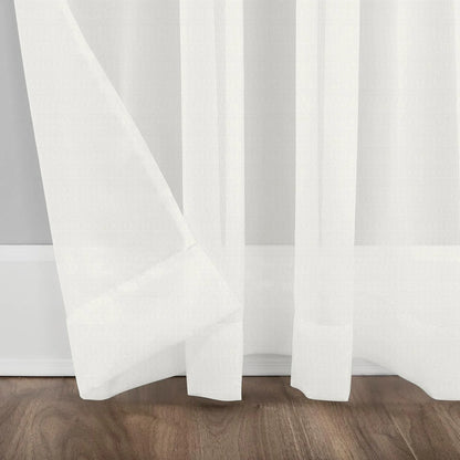 White Vertical Striped