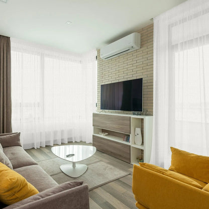 White Vertical Striped