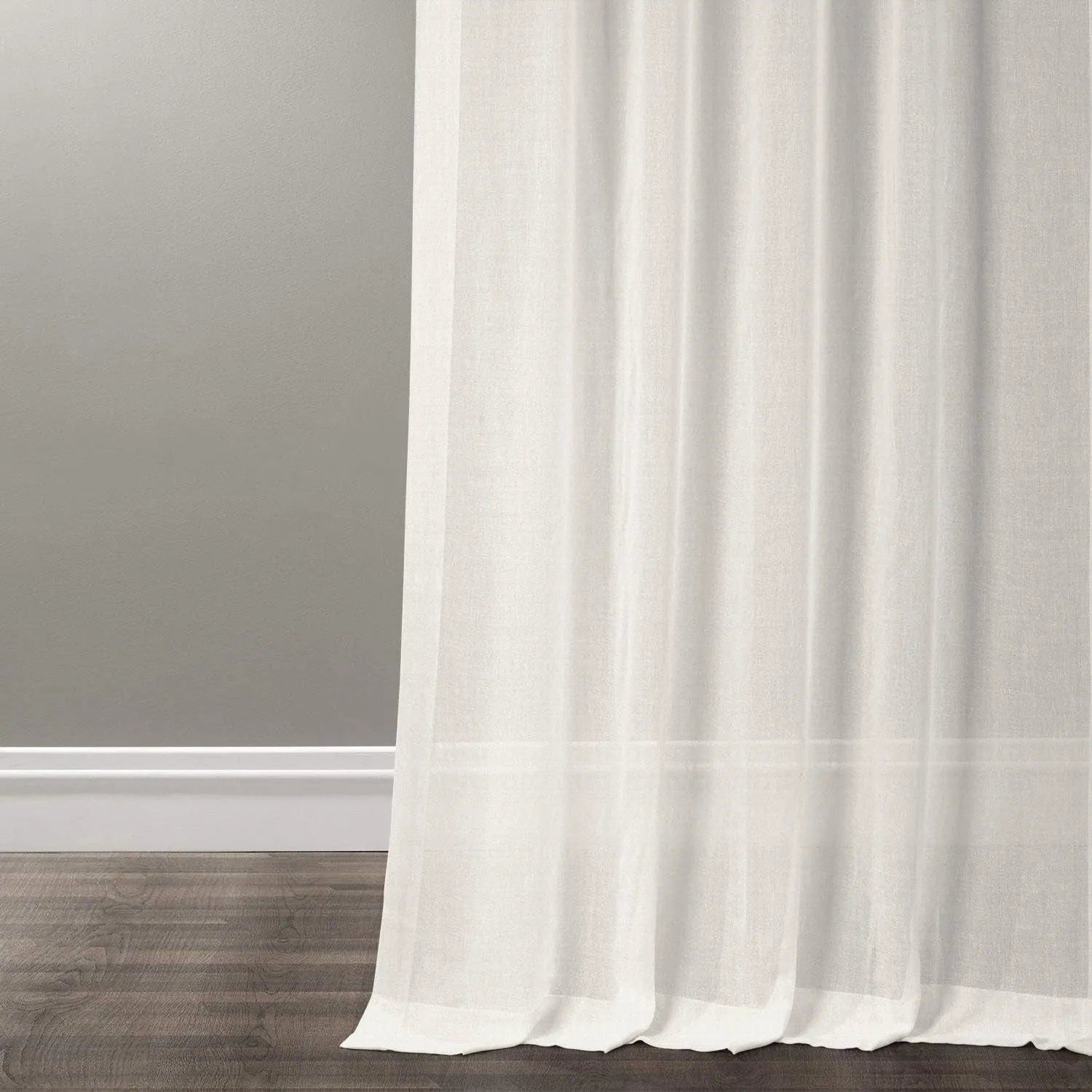 White Vertical Striped
