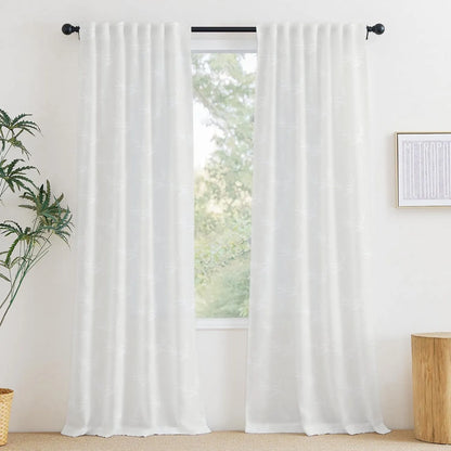 White Bamboo Pattern