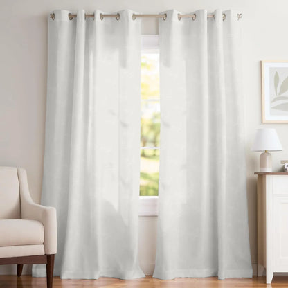 White Bamboo Pattern